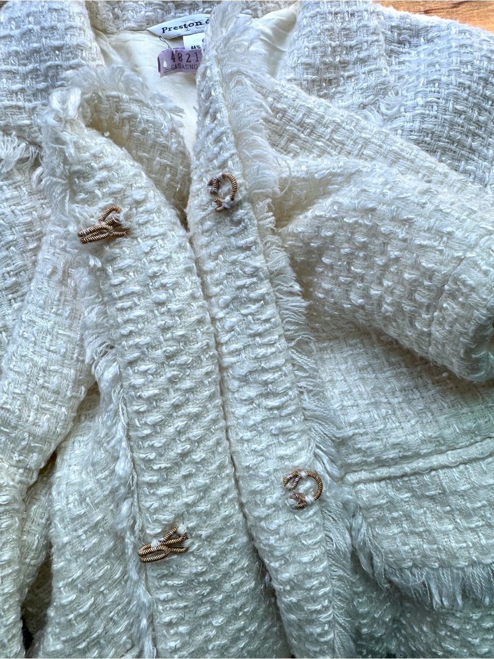 Preston & York Tweed Blazer Jacket 6 - Picture 6 of 6